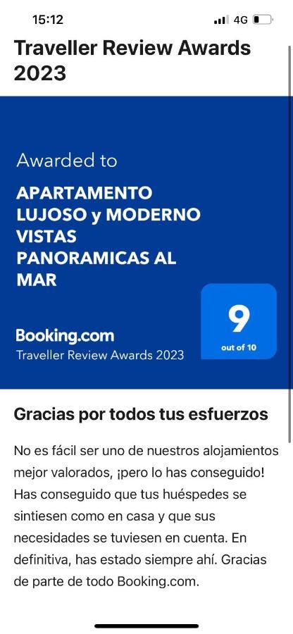 Apartamento Lujoso Y Moderno Vistas Panoramicas Al Mar Marbella Buitenkant foto